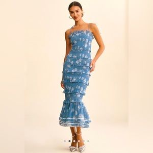 V. Chapman Geranium Dress (Anthropologie)